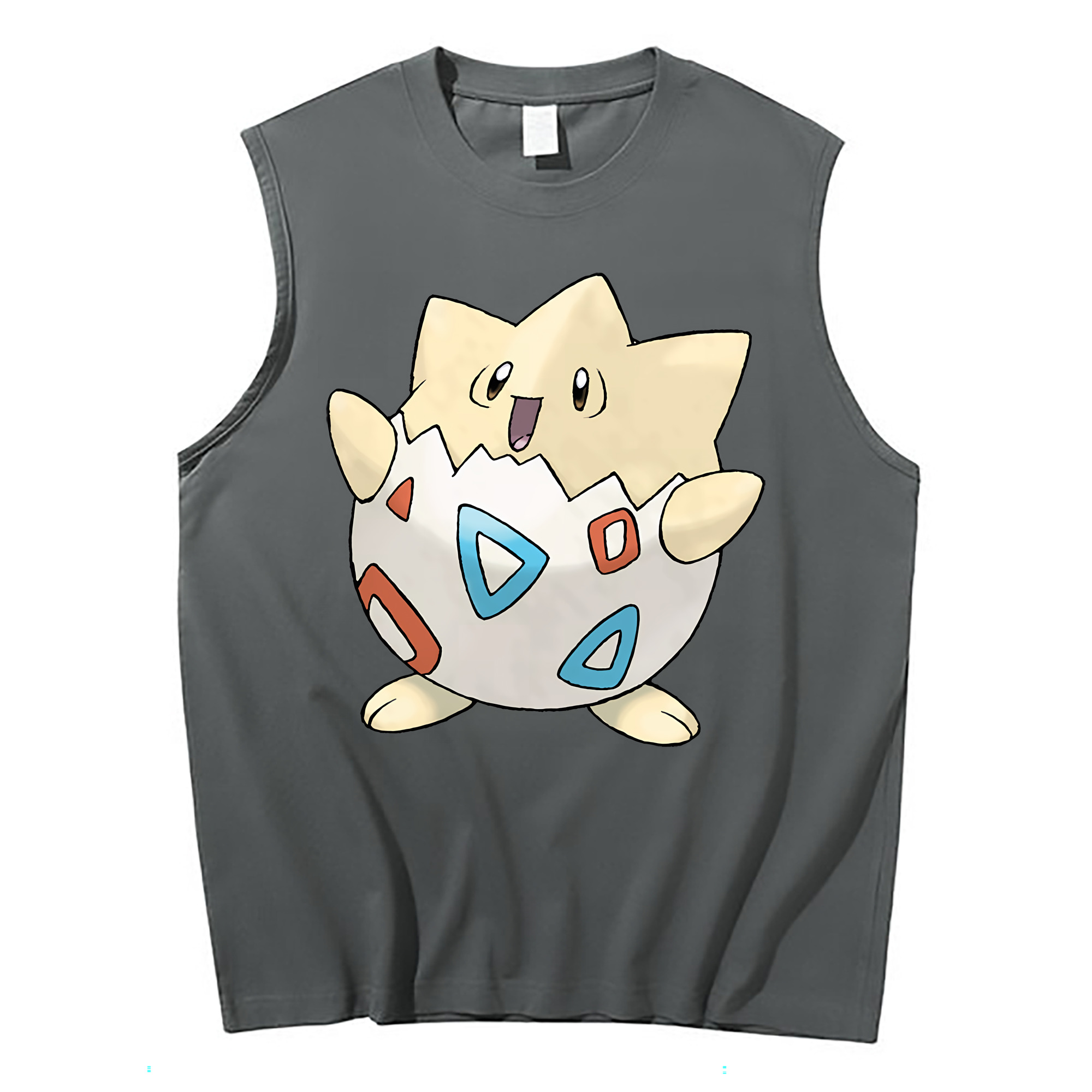 （画像用） ポケットモンスター Pokémon コットン100％タンクトップ（フロントプリント）